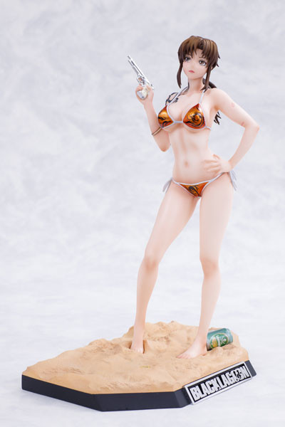 Revy (Swimsuit), Black Lagoon, New Line, Pre-Painted, 1/6, 4540498300245