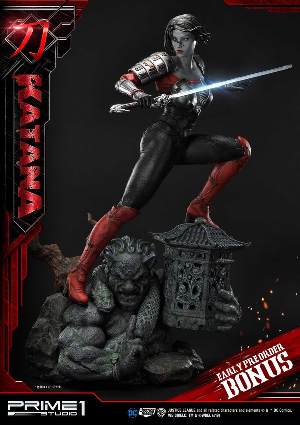 Katana (Bonus), Justice League, Prime 1 Studio, Pre-Painted, 1/3, 4582535941752