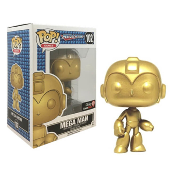 Rockman (Gold), Rockman, Funko Toys, Pre-Painted