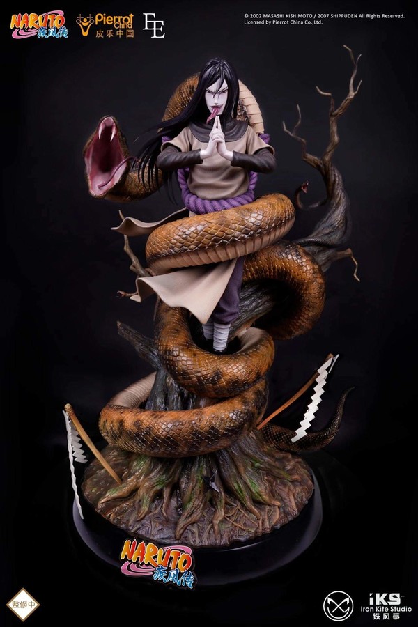 Orochimaru, Naruto Shippuuden, Iron Kite Studio, Pre-Painted, 1/4