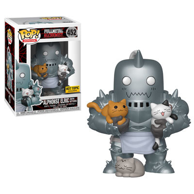Alphonse Elric (With Kittens), Hagane No Renkinjutsushi, Funko Toys, Hot Topic, Pre-Painted, 0889698341653