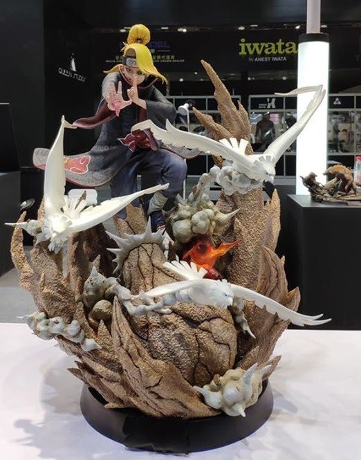 Deidara, Naruto Shippuuden, Iron Kite Studio, Pre-Painted, 1/4
