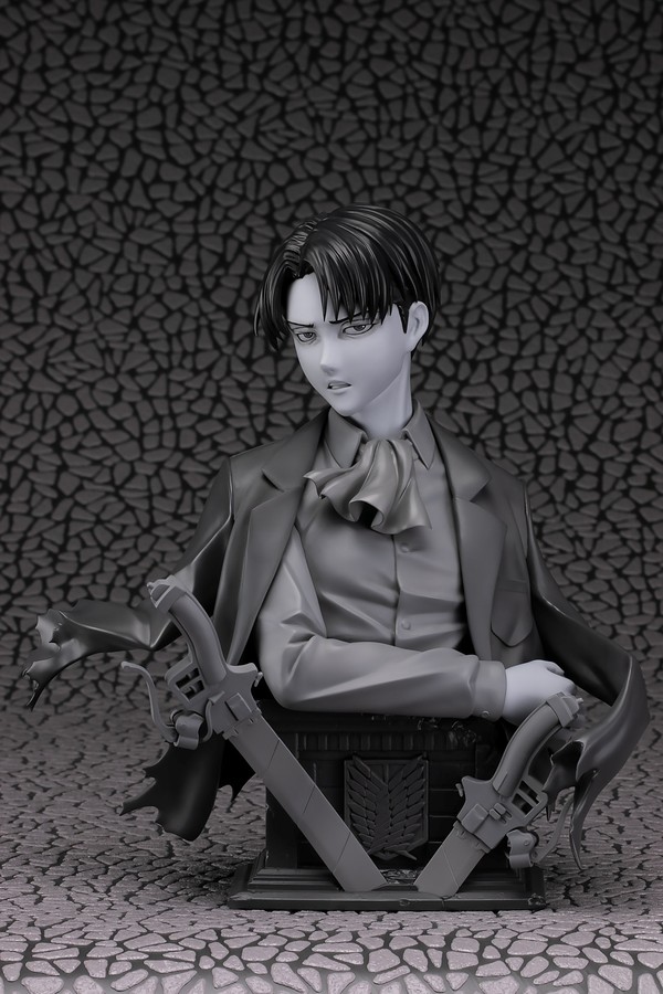 Levi (Bust, Prototype Gray), Shingeki No Kyojin, FOTS Japan, Pre-Painted, 1/3, 4571498446473
