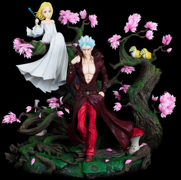 Ban, Elaine, Nanatsu No Taizai, Kitsune Statue, Pre-Painted, 1/6