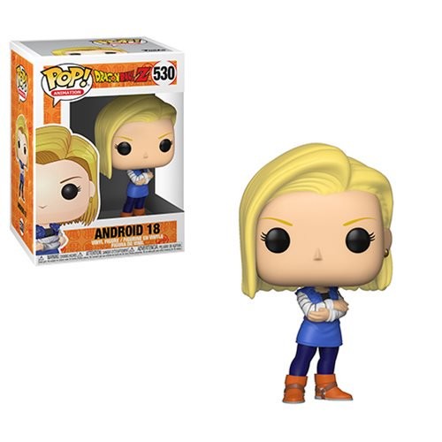 Android 18, Dragon Ball Z, Funko Toys, Pre-Painted