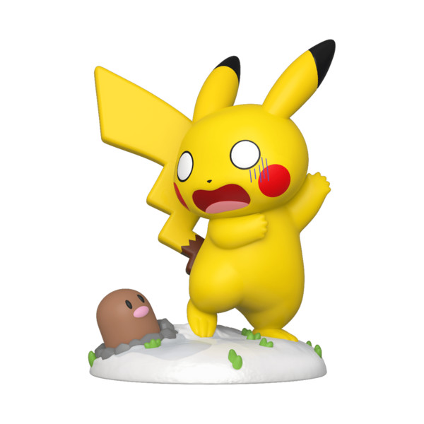 Digda, Pikachu (Surprising Weather Ahead), Pocket Monsters, Funko Toys, PokémonCenter.com, Pre-Painted