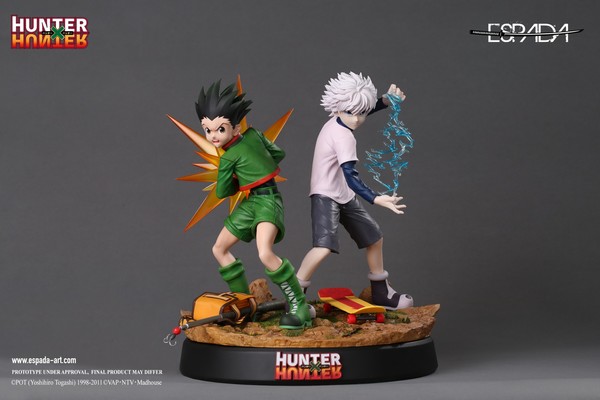 Gon Freecss, Killua Zoldyck, Hunter × Hunter, Espada Art, Pre-Painted, 1/6