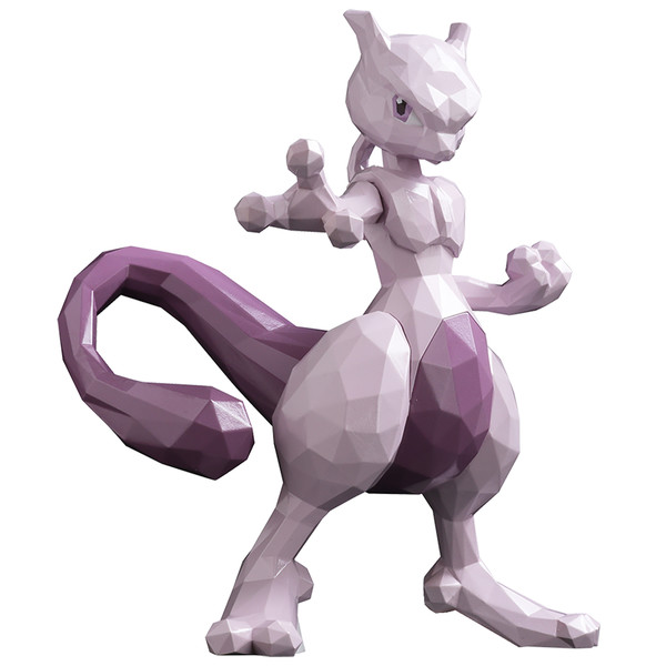 Mewtwo, Pocket Monsters, Sentinel, Pre-Painted, 4571335886554