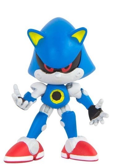 Metal Sonic (Classic Metal Sonic), Sonic The Hedgehog, Sonic The Hedgehog CD, Tomy USA, Pre-Painted