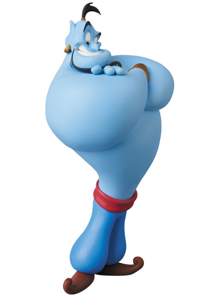 Genie, Aladdin (1992), Medicom Toy, Pre-Painted, 4530956154862