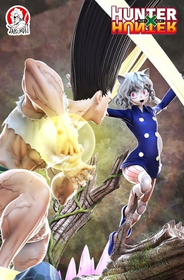 Gon Freecss, Neferpitou, Hunter × Hunter, Tatsumaki Studio, Pre-Painted, 1/6