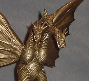 King Ghidorah, Gojira Vs. King Ghidorah, Bandai, Pre-Painted