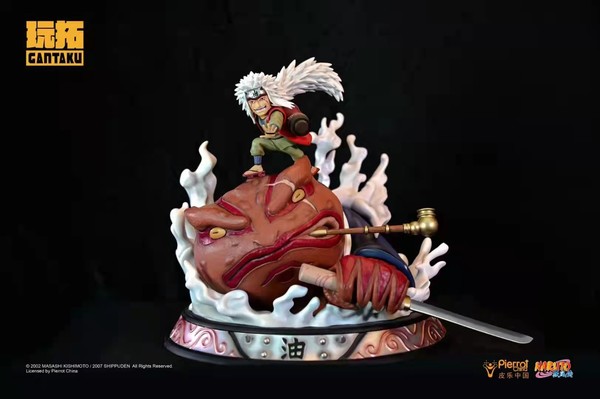 Gamabunta, Jiraiya (Chibi), Naruto Shippuuden, Gantaku, Pre-Painted