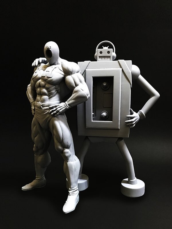 Stereo-Cassette King, Kinnikuman, SpiceSeed, Pre-Painted