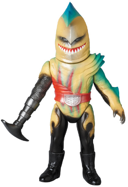 Pickel Shark, Kamen Rider V3, Medicom Toy, Pre-Painted