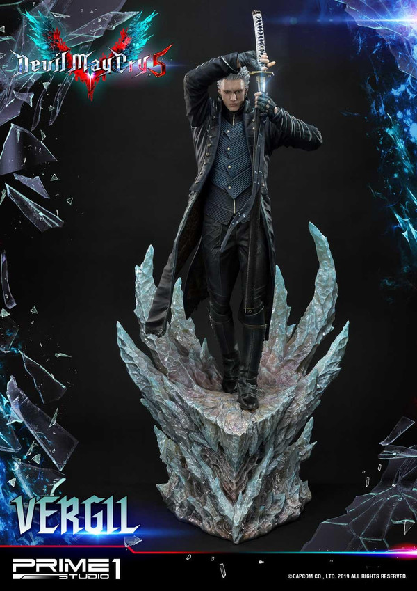 Vergil Sparda, Devil May Cry 5, Prime 1 Studio, Pre-Painted, 1/4, 4582535941851