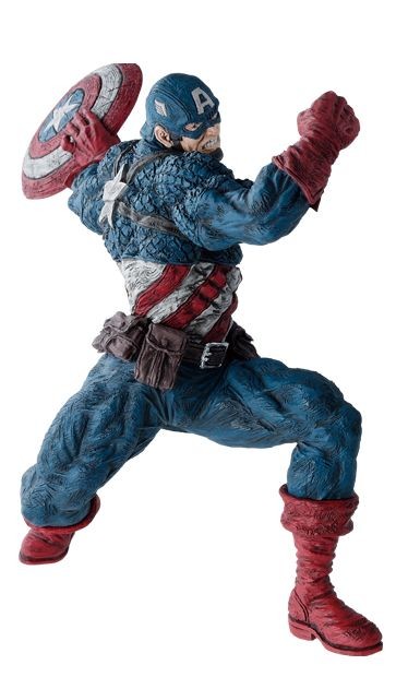 Captain America (Japanese Traditional Color), Captain America, Banpresto, Pre-Painted
