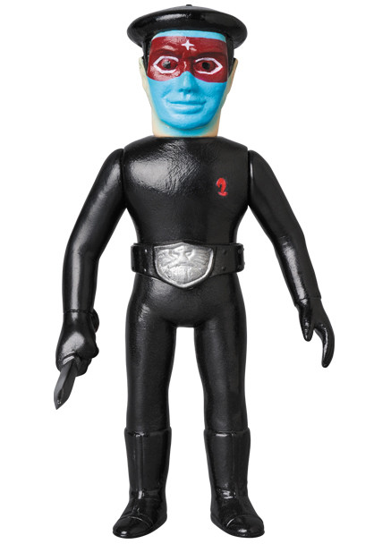 Shocker Sentou-in (Black Beret) (Middle Size), Kamen Rider, Medicom Toy, Pre-Painted