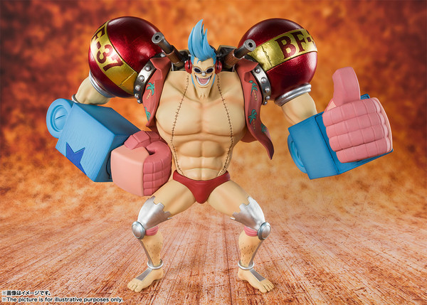 Franky, One Piece, Bandai Spirits, Pre-Painted, 4573102570277