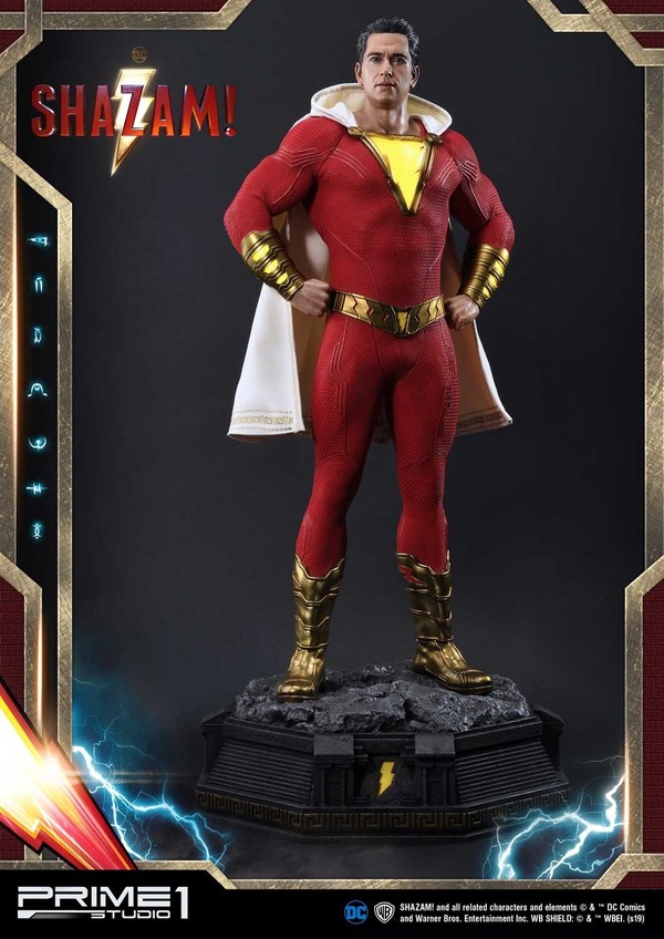 Captain Marvel, Shazam!, Prime 1 Studio, Pre-Painted, 1/3, 4562471908989