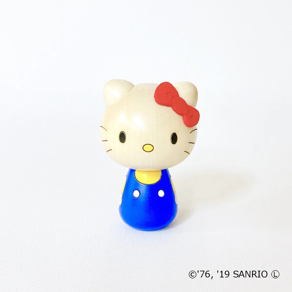 Hello Kitty, Hello Kitty, Usaburo Kokeshi, Pre-Painted