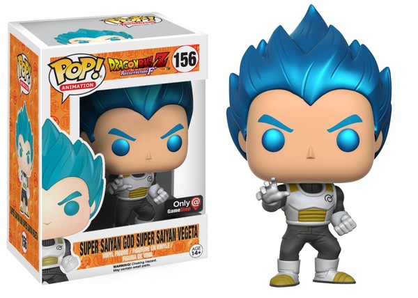 Vegeta SSGSS (Metallic Blue), Dragon Ball Z : Fukkatsu No "F", Funko Toys, Pre-Painted