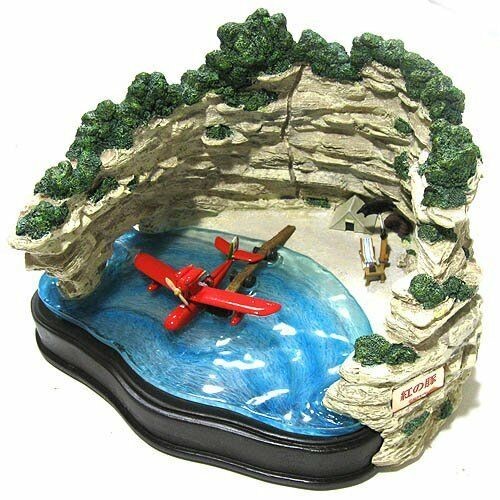 Diorama [88638], Kurenai No Buta, Nibariki, Pre-Painted