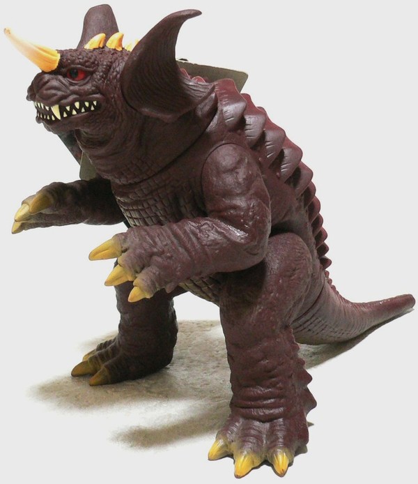 Baragon (Baragon 2001), Gojira, Mothra, King Ghidorah Daikaijuu Soukougeki, Bandai, Pre-Painted