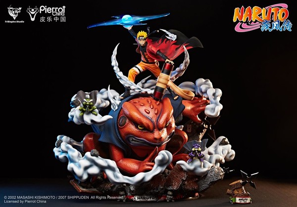 Fukasaku, Gamabunta, Shima, Uzumaki Naruto, Naruto Shippuuden, TriEagles Studio, Pre-Painted, 1/6