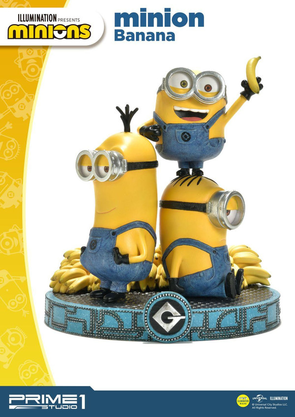 Bob, Kevin, Stuart, Despicable Me, Prime 1 Studio, Pre-Painted, 4562471901737