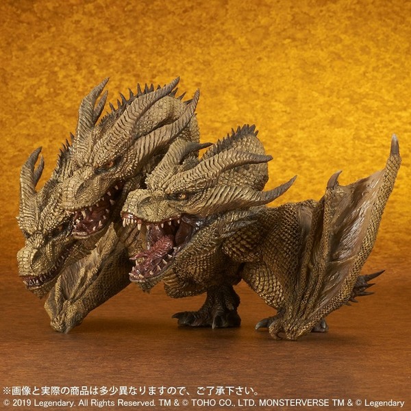 King Ghidorah, Godzilla: King Of The Monsters, X-Plus, Plex, Pre-Painted, 4532149017886