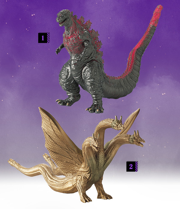 Gojira, Gojira Vs. Evangelion: The Real 4-D, Bandai, Universal Studios Japan, Pre-Painted