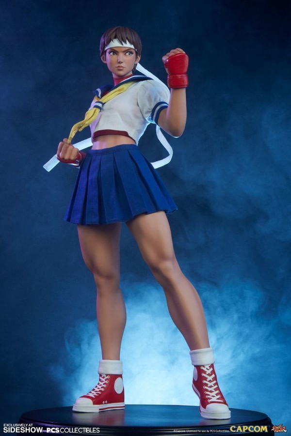 Kasugano Sakura, Street Fighter, Premium Collectibles Studio, Sideshow Collectibles, Pre-Painted, 1/4