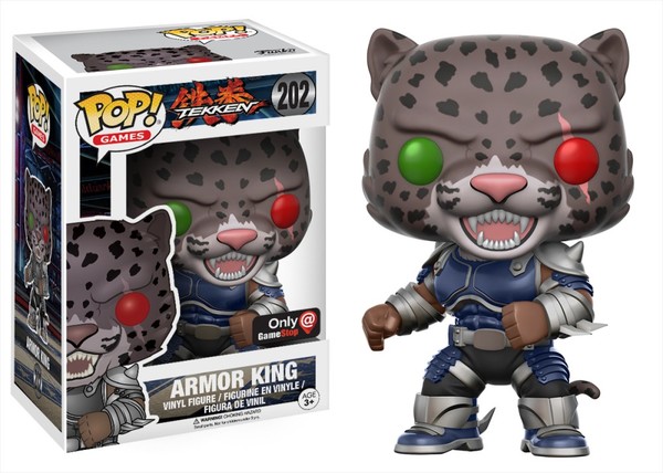 Armor King (Blue), Tekken, Funko Toys, GameStop, Pre-Painted