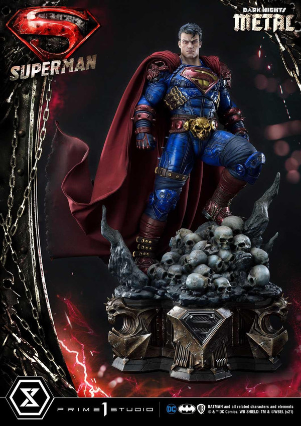 Superman, Dark Nights: Metal, Prime 1 Studio, Pre-Painted, 1/3, 4580708032292