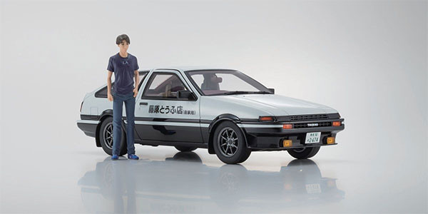 Fujiwara Takumi, Shin Gekijouban Initial D, Kyosho, Pre-Painted, 1/18