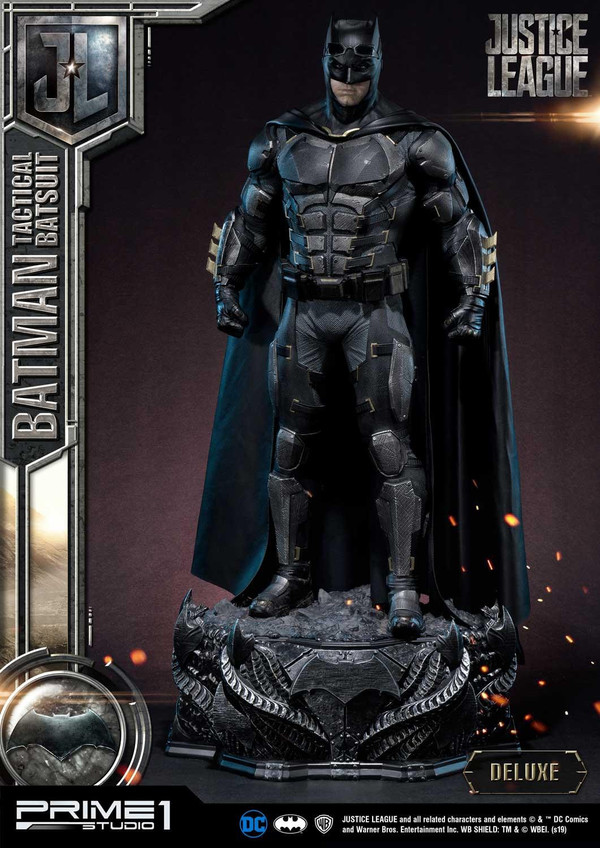 Batman (Tactical Batsuit), Justice League, Prime 1 Studio, Pre-Painted, 1/3, 4582535940472