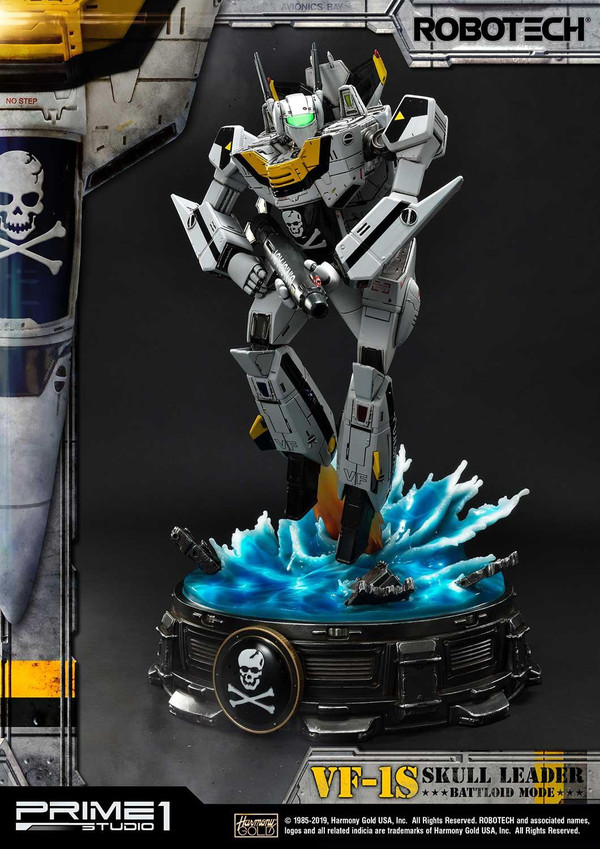 VF-1S Skull Leader (Battloid Mode), Robotech, Prime 1 Studio, Pre-Painted, 4582535940977