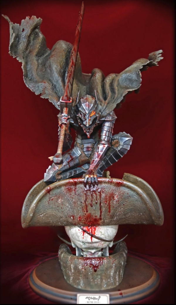 Guts, Berserk, Art of War, Soul Wing, Pre-Painted, 1/4