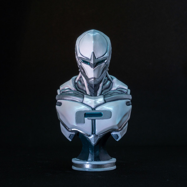 Platinum Man, Mascot Character, Platinum Games, Pre-Painted