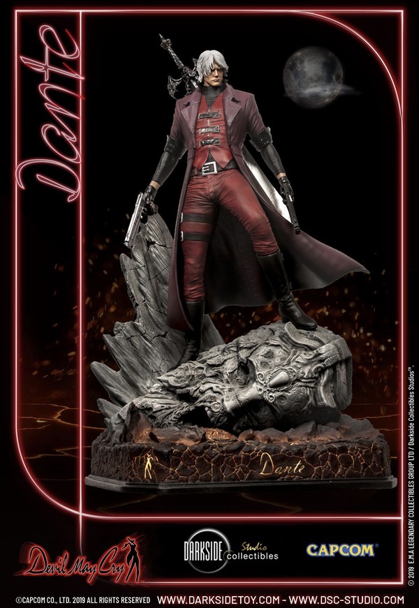 Dante Sparda, Mundus (Collectors Edition), Devil May Cry, DarkSide Collectibles, Pre-Painted, 1/4