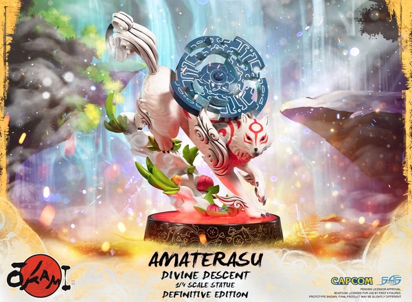 Amaterasu (Definitive Edition), Ookami, First 4 Figures, Pre-Painted, 1/4