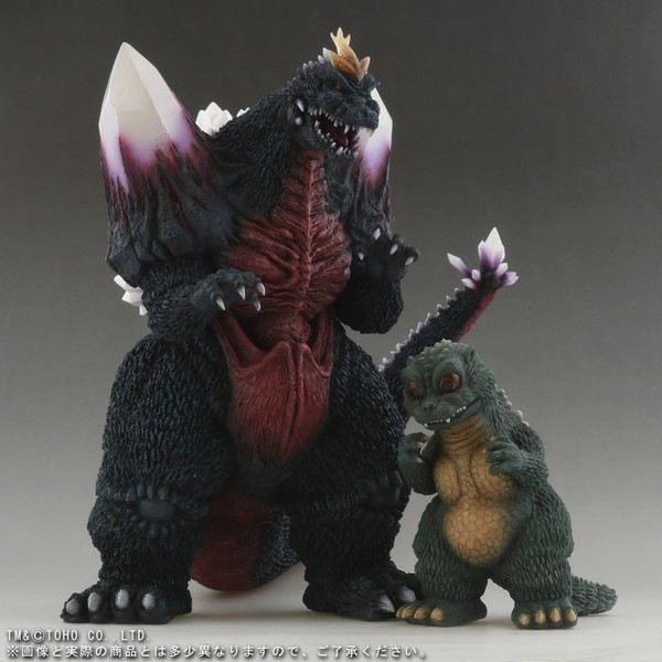 Gojira Junior, Space Gojira (Shaunenrick Limited Edition), Gojira Vs. Space Gojira, X-Plus, Plex, Pre-Painted