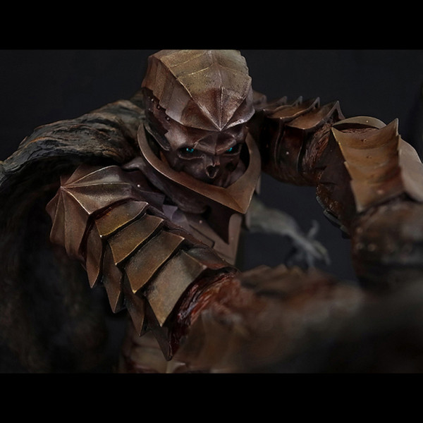 Guts (No. 437 Armored Berserk Skull Helmet (Iron Rust )), Berserk, Art of War, Pre-Painted, 1/6