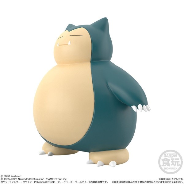 Kabigon, Pocket Monsters, Bandai, Pre-Painted, 1/20