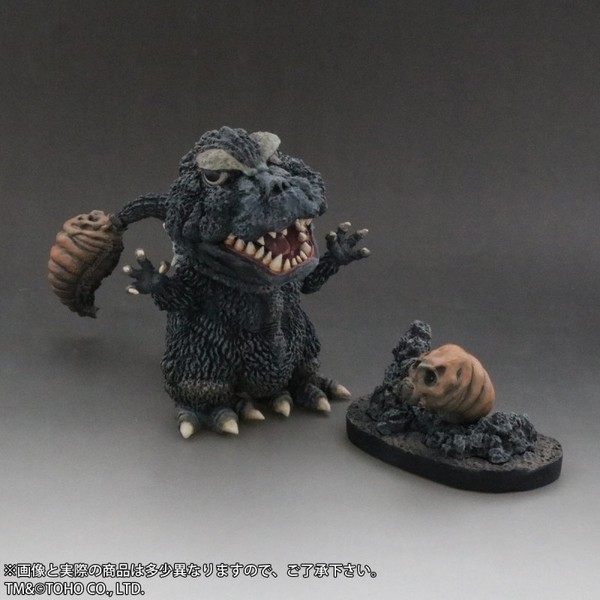 Gojira, Mothra Larvae (Limited Edition), Mothra Vs. Gojira, X-Plus, Plex, Pre-Painted
