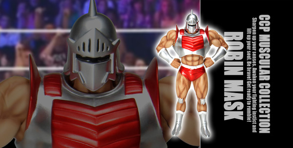 Robin Mask (Gensaku Red Pants Metallic Color), Kinnikuman, CCP, Pre-Painted, 4580565616787