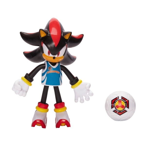 Shadow the Hedgehog (Soccer/Football), Sonic The Hedgehog, Jakks Pacific, Pre-Painted