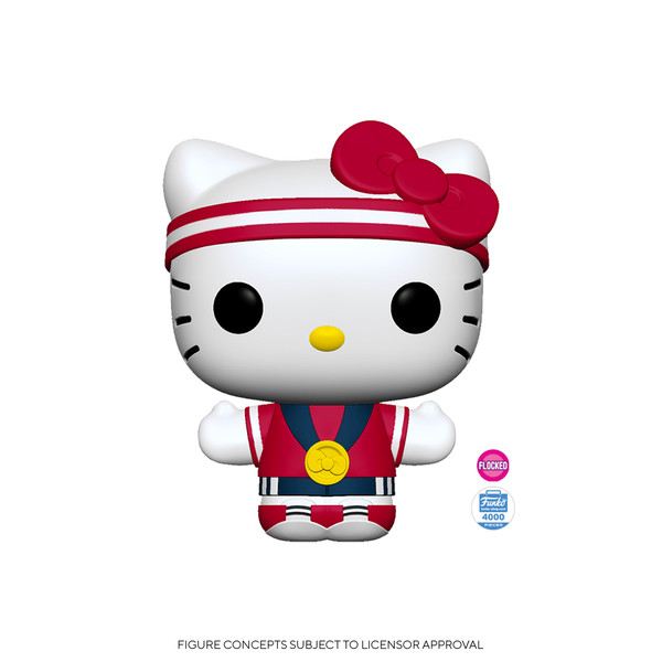 Hello Kitty (Gold Medal, Flocked, Team USA), Hello Kitty, Funko Toys, Pre-Painted
