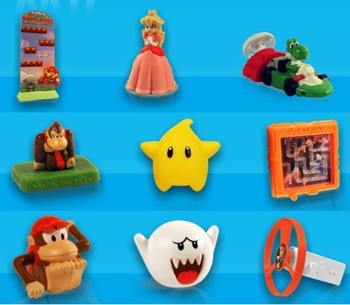 Chiko, Super Mario Galaxy, Burger King, Pre-Painted